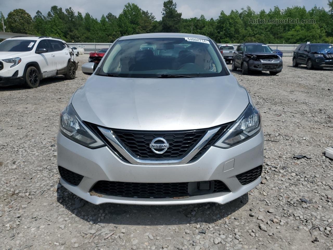 2018 Nissan Sentra S Silver vin: 3N1AB7AP3JY229088