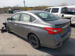 2018 Nissan Sentra S Gray vin: 3N1AB7AP3JY236137