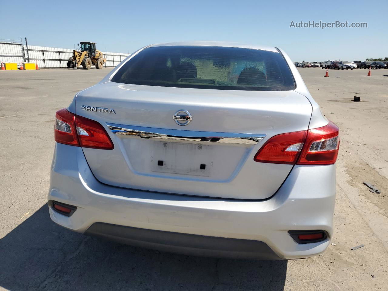 2018 Nissan Sentra S Silver vin: 3N1AB7AP3JY252242