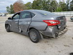 2018 Nissan Sentra S Gray vin: 3N1AB7AP3JY278324