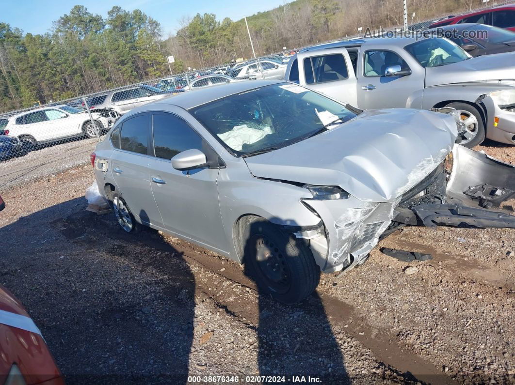 2018 Nissan Sentra S Gray vin: 3N1AB7AP3JY279005