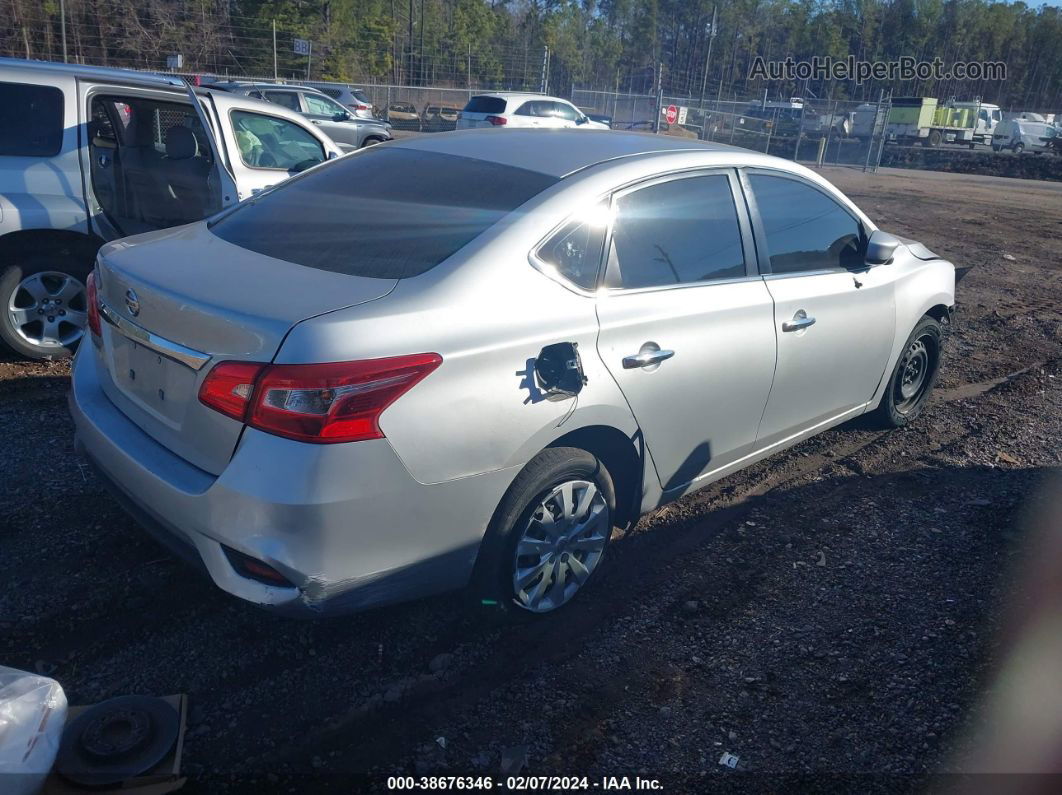 2018 Nissan Sentra S Gray vin: 3N1AB7AP3JY279005