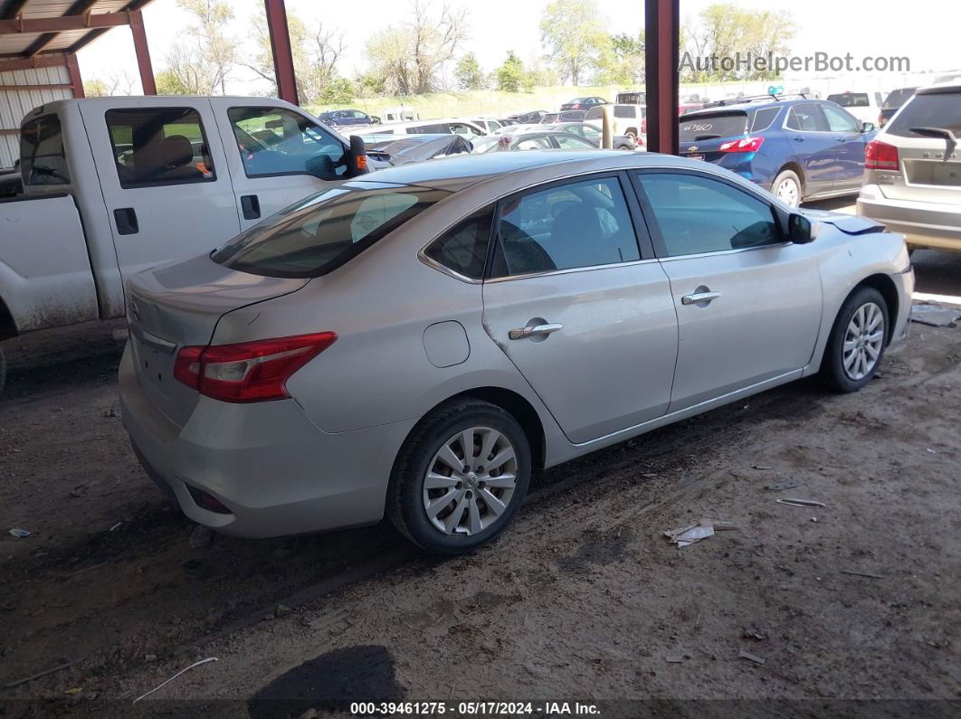 2018 Nissan Sentra S Silver vin: 3N1AB7AP3JY297004