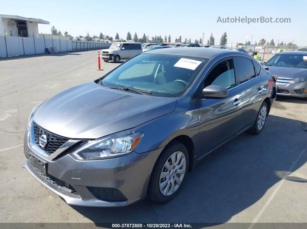 2018 Nissan Sentra S Gray vin: 3N1AB7AP3JY302900