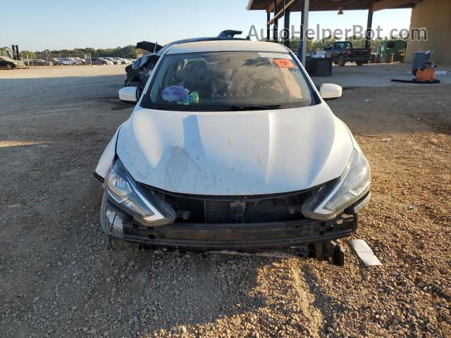 2018 Nissan Sentra S White vin: 3N1AB7AP3JY318725