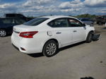 2018 Nissan Sentra S White vin: 3N1AB7AP3JY327957