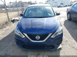 2018 Nissan Sentra S Blue vin: 3N1AB7AP3JY332432