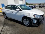 2018 Nissan Sentra S White vin: 3N1AB7AP3JY346072