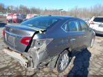 2018 Nissan Sentra Sv Gray vin: 3N1AB7AP3JY347691