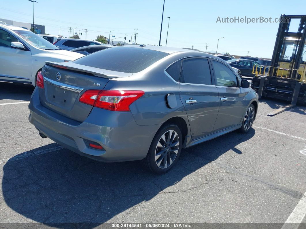 2019 Nissan Sentra Sr Silver vin: 3N1AB7AP3KY202409