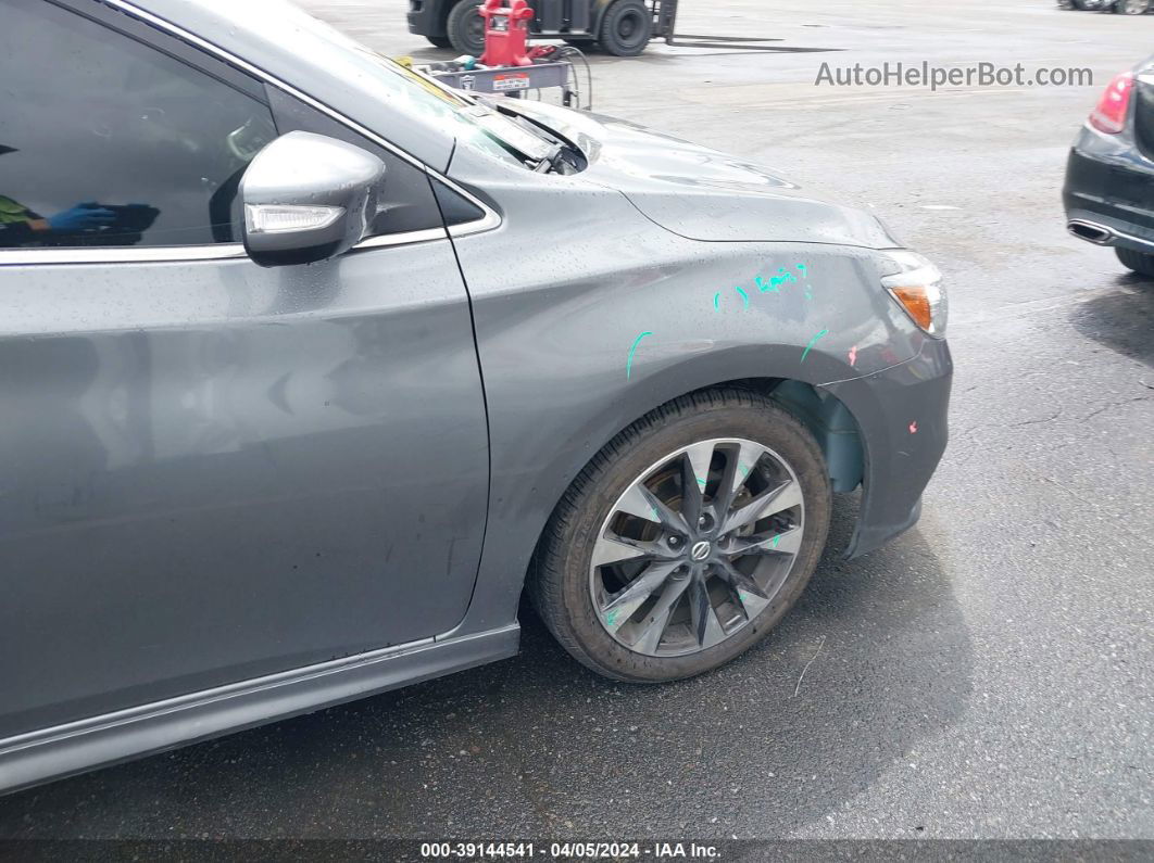 2019 Nissan Sentra Sr Silver vin: 3N1AB7AP3KY202409