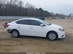 2019 Nissan Sentra S White vin: 3N1AB7AP3KY207657