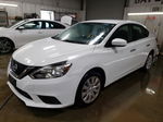 2019 Nissan Sentra S Белый vin: 3N1AB7AP3KY216794