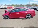 2019 Nissan Sentra Sr Red vin: 3N1AB7AP3KY218013