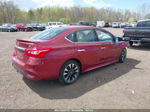 2019 Nissan Sentra Sr Red vin: 3N1AB7AP3KY218013