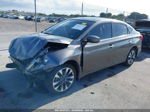 2019 Nissan Sentra Sv Серый vin: 3N1AB7AP3KY236821