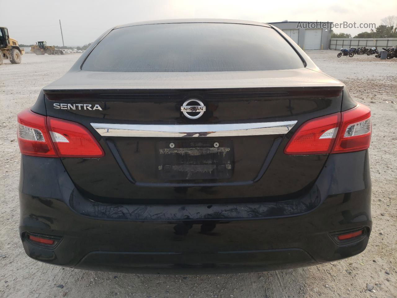 2019 Nissan Sentra S Black vin: 3N1AB7AP3KY254879