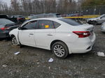 2019 Nissan Sentra S White vin: 3N1AB7AP3KY258981