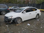 2019 Nissan Sentra S White vin: 3N1AB7AP3KY258981