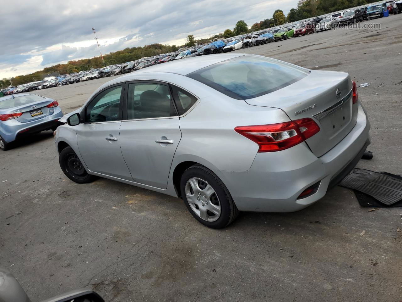 2019 Nissan Sentra S Silver vin: 3N1AB7AP3KY264358