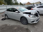 2019 Nissan Sentra S Silver vin: 3N1AB7AP3KY264358