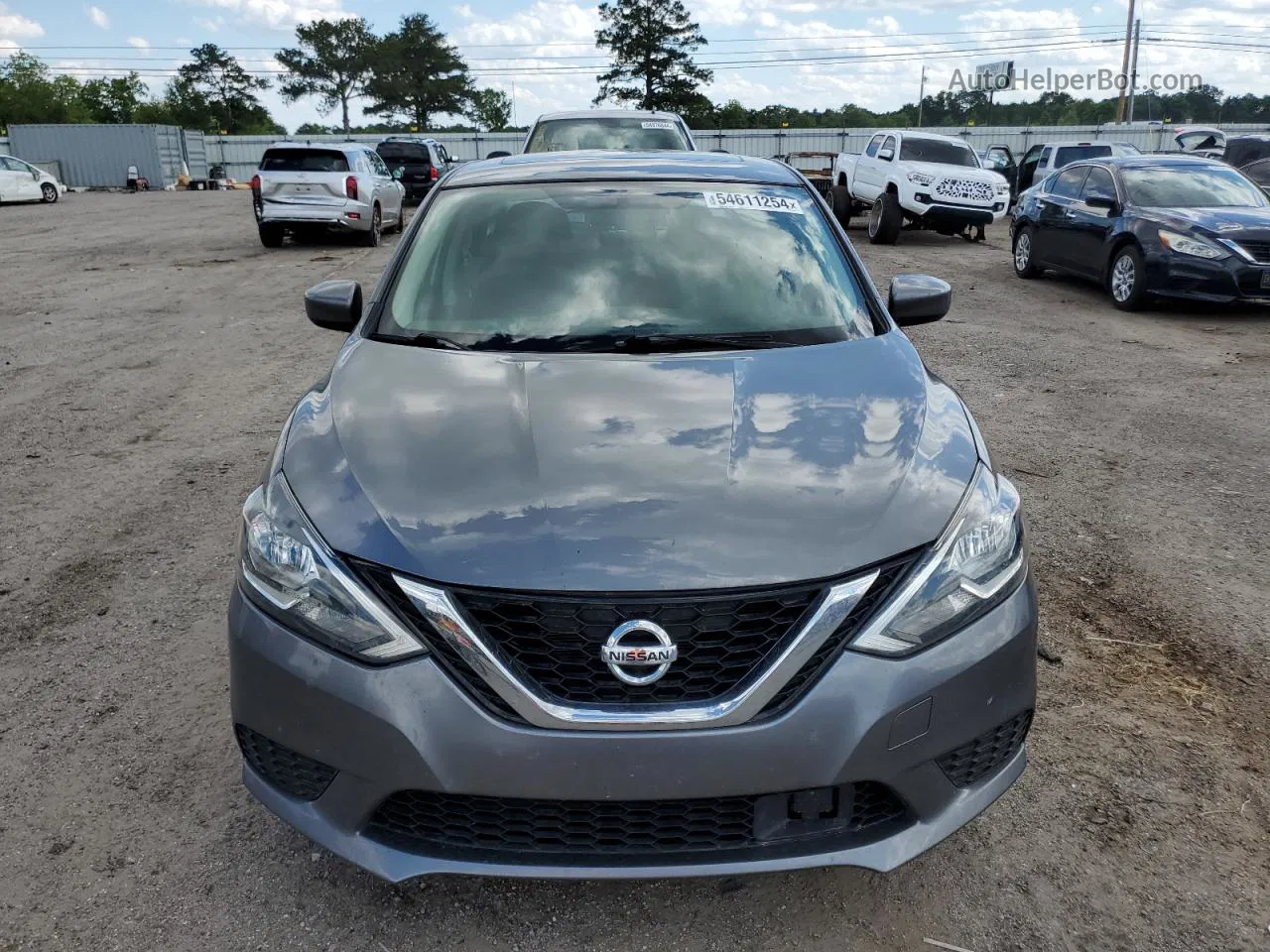 2019 Nissan Sentra S Gray vin: 3N1AB7AP3KY276722