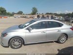 2019 Nissan Sentra Sv Silver vin: 3N1AB7AP3KY278096