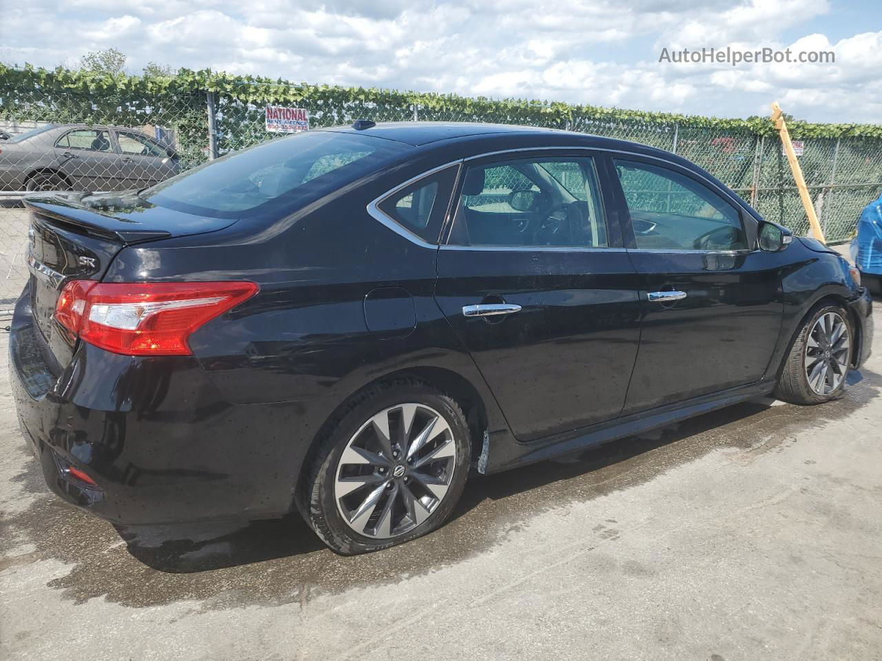 2019 Nissan Sentra S Black vin: 3N1AB7AP3KY300632