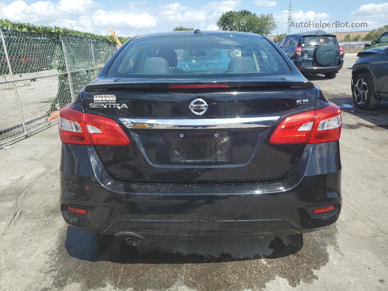 2019 Nissan Sentra S Black vin: 3N1AB7AP3KY300632