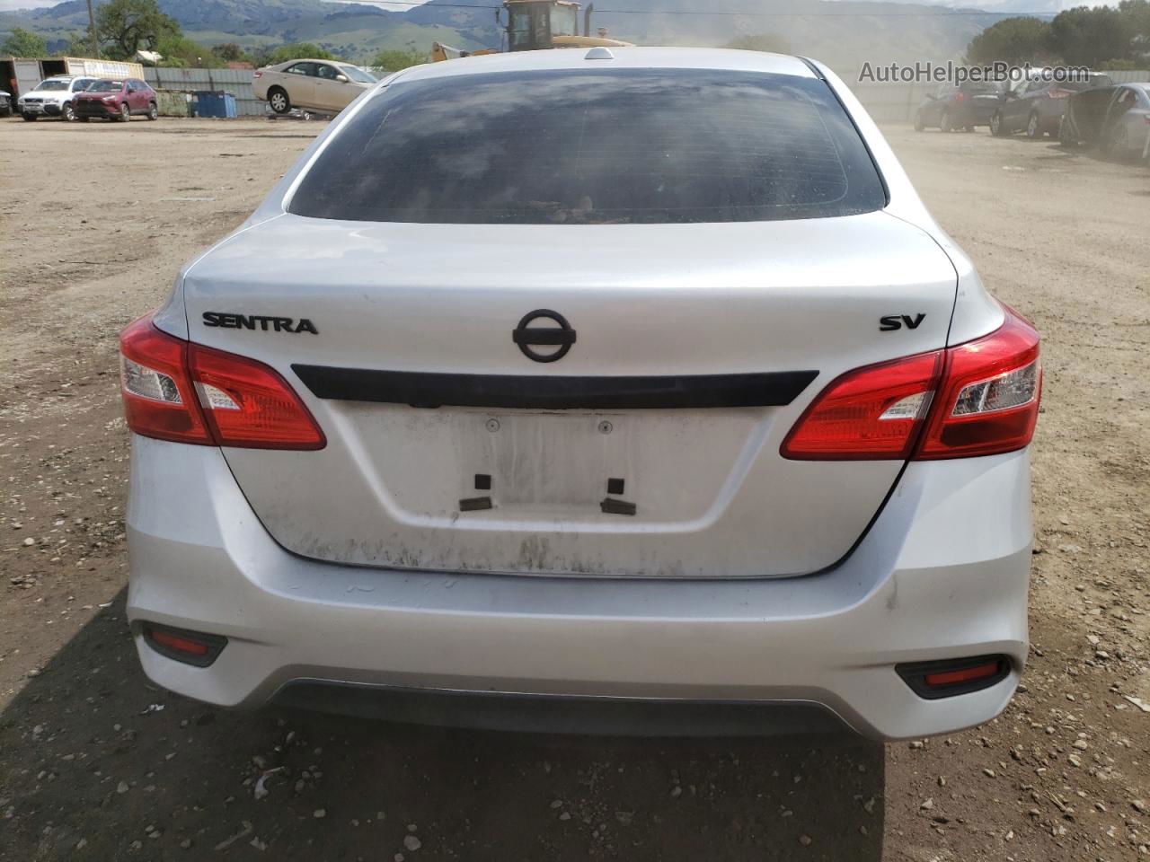 2019 Nissan Sentra S Silver vin: 3N1AB7AP3KY306477