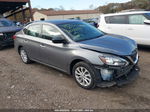 2019 Nissan Sentra Sv Gray vin: 3N1AB7AP3KY309606