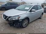 2019 Nissan Sentra Sv Silver vin: 3N1AB7AP3KY317995