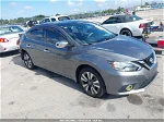 2019 Nissan Sentra Sv Gray vin: 3N1AB7AP3KY327121