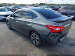 2019 Nissan Sentra Sv Gray vin: 3N1AB7AP3KY327121