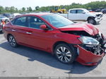 2019 Nissan Sentra Sv Red vin: 3N1AB7AP3KY337180