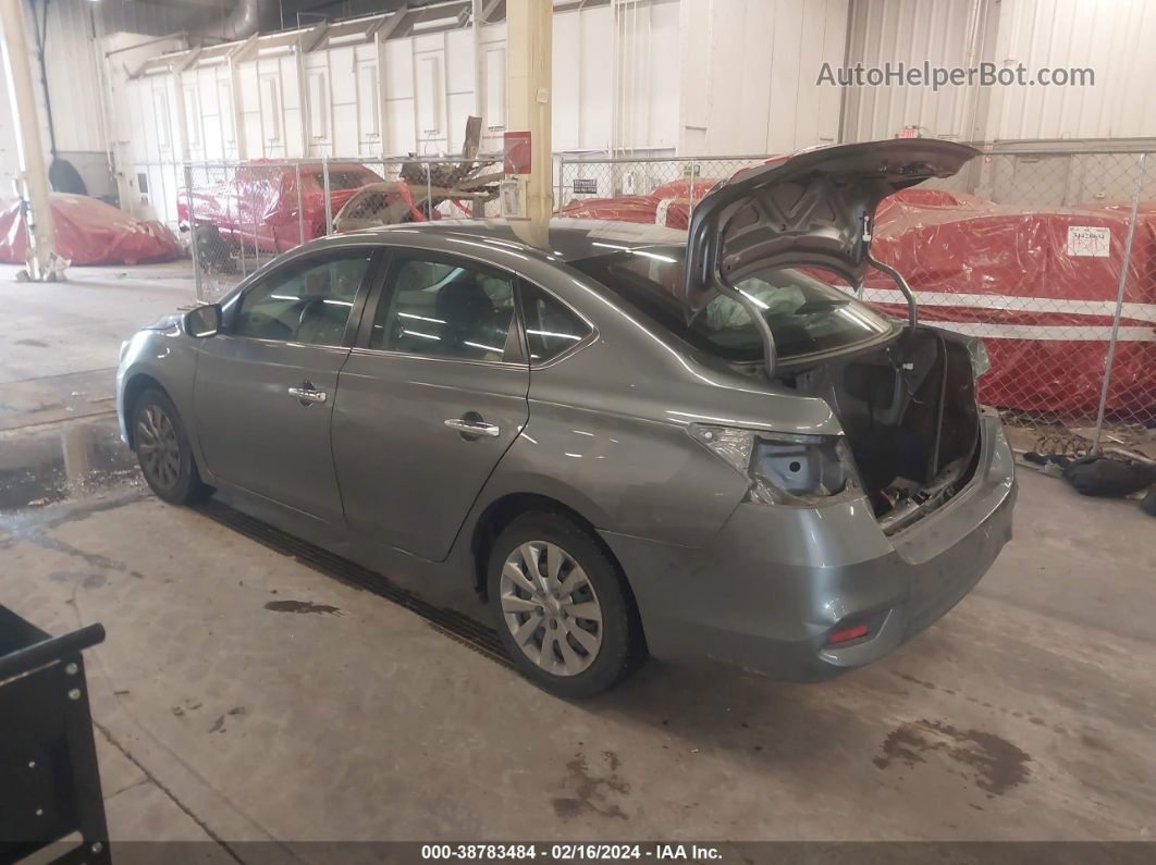 2019 Nissan Sentra S Gray vin: 3N1AB7AP3KY356554