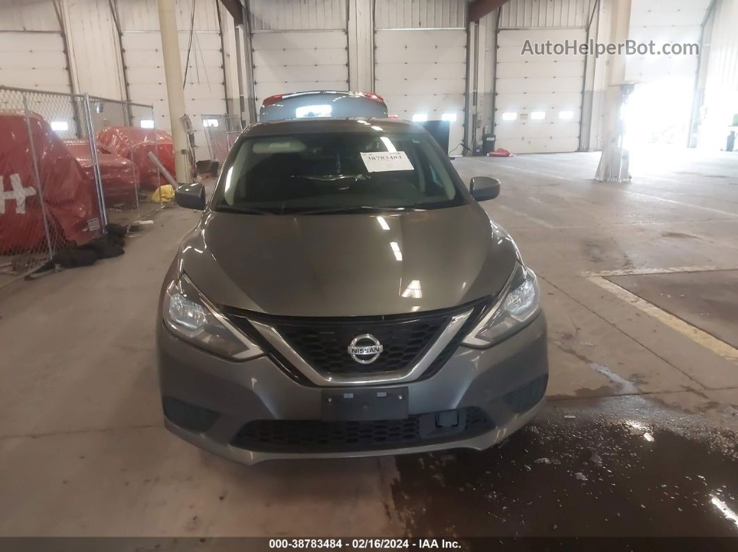 2019 Nissan Sentra S Gray vin: 3N1AB7AP3KY356554