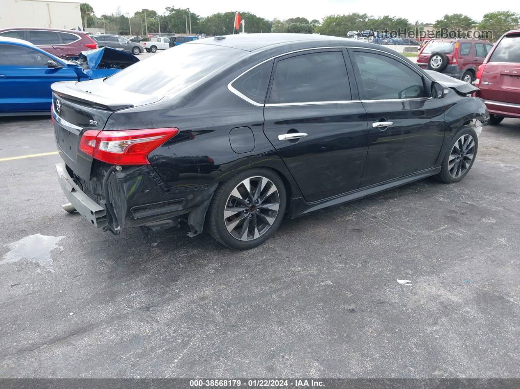 2019 Nissan Sentra Sr Black vin: 3N1AB7AP3KY383270