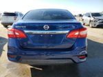 2019 Nissan Sentra S Blue vin: 3N1AB7AP3KY383771