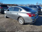 2019 Nissan Sentra Sv Gray vin: 3N1AB7AP3KY400844