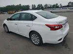 2019 Nissan Sentra S White vin: 3N1AB7AP3KY413576