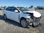 2019 Nissan Sentra S White vin: 3N1AB7AP3KY423573