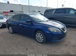 2019 Nissan Sentra S Blue vin: 3N1AB7AP3KY428692