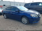 2019 Nissan Sentra S Blue vin: 3N1AB7AP3KY428692