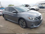 2019 Nissan Sentra Sr Gray vin: 3N1AB7AP3KY437635