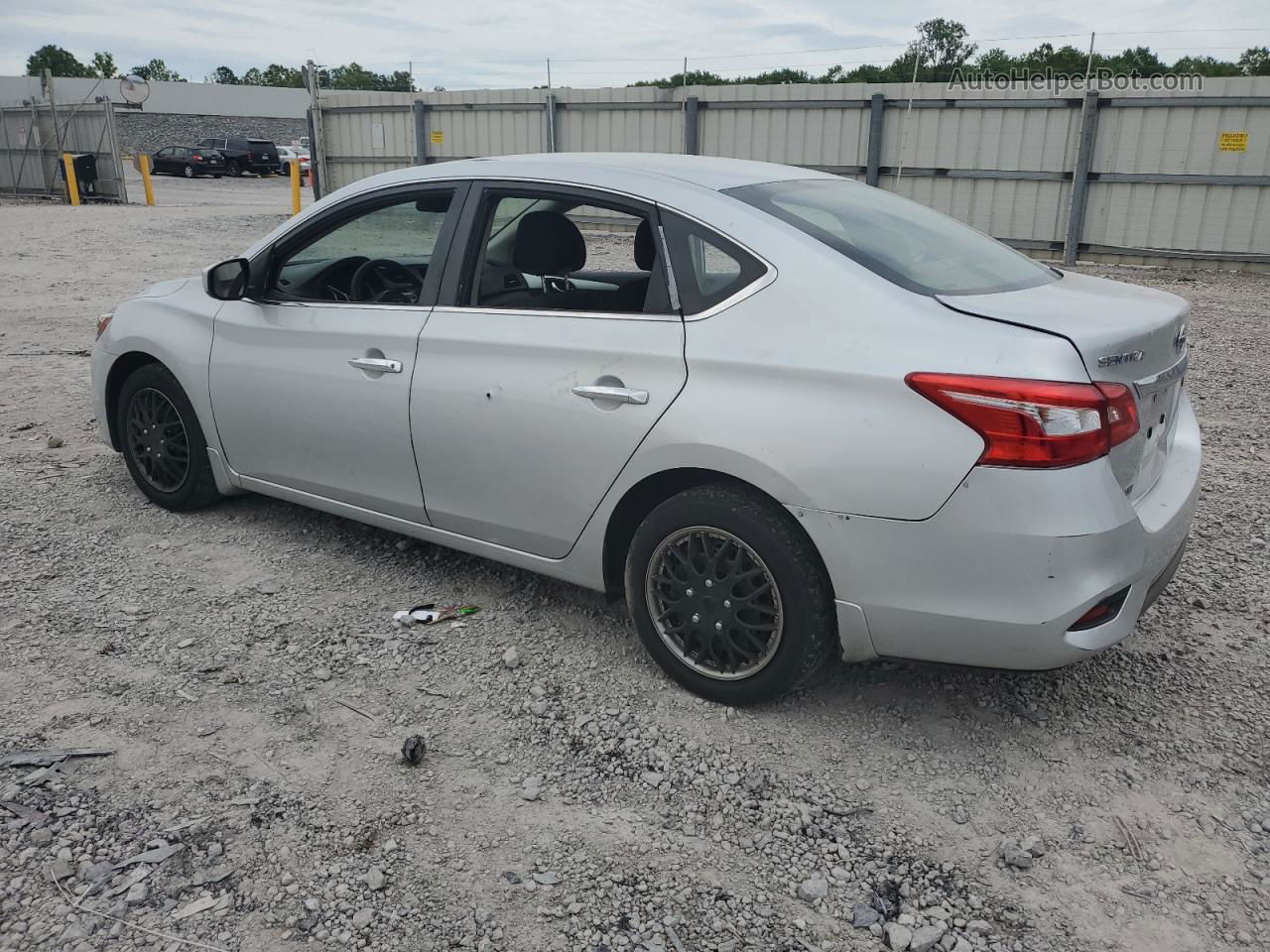 2019 Nissan Sentra S Silver vin: 3N1AB7AP3KY450692