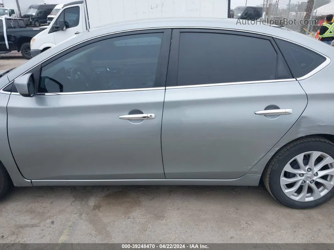 2014 Nissan Sentra S Gray vin: 3N1AB7AP4EL636050