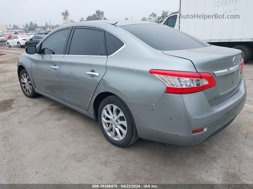 2014 Nissan Sentra S Gray vin: 3N1AB7AP4EL636050