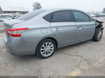 2014 Nissan Sentra S Gray vin: 3N1AB7AP4EL636050