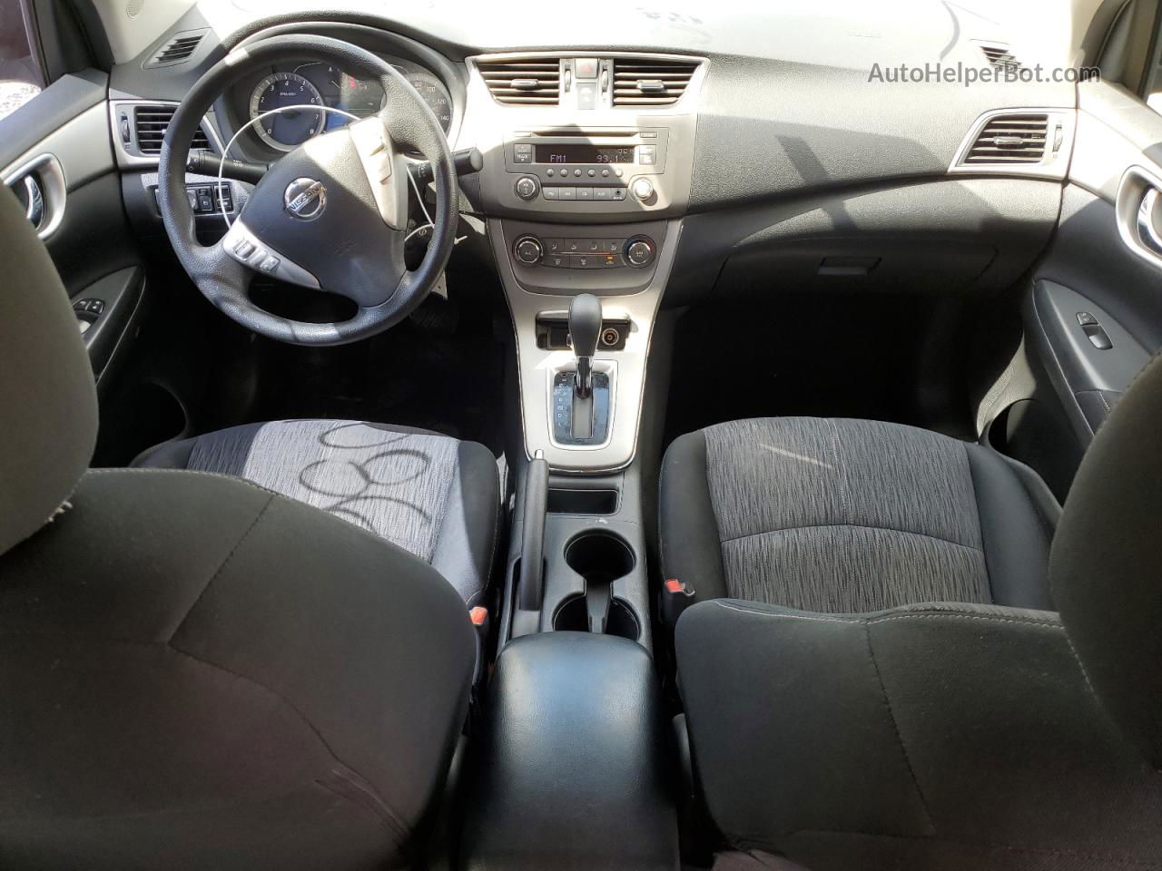 2014 Nissan Sentra S Черный vin: 3N1AB7AP4EL674670